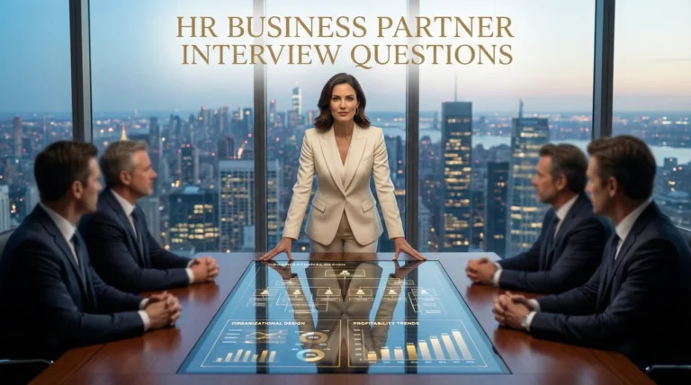 HR Business Partner Interview Questions (Alignment & Consulting)