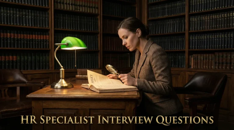 HR Specialist Interview Questions (Policy & Compliance)