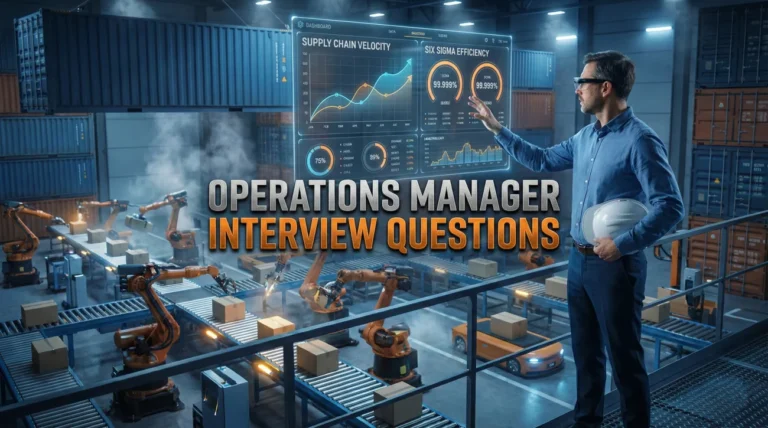 Operations Manager Interview Questions (Efficiency & Logistics)