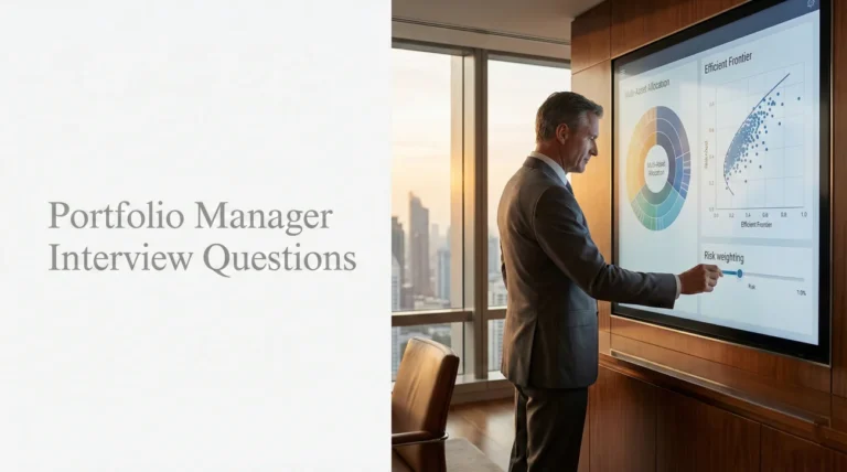Portfolio Manager Interview Questions (Asset Allocation & Risk)