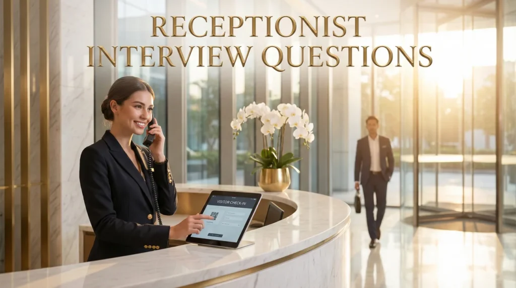 Receptionist Interview Questions
