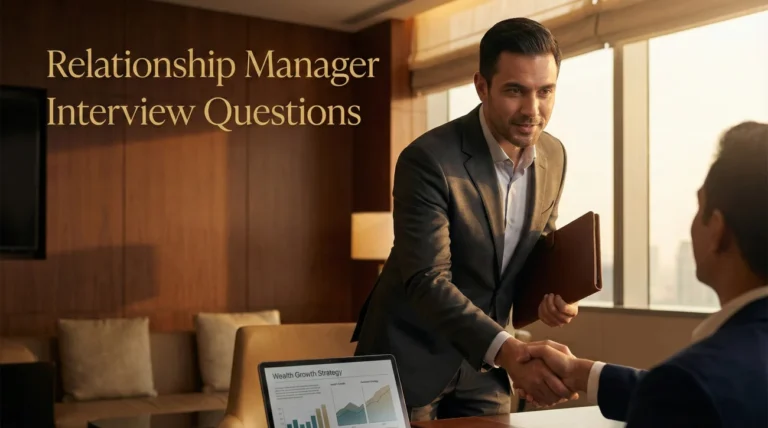 Relationship Manager Interview Questions (Client Retention & Wealth)