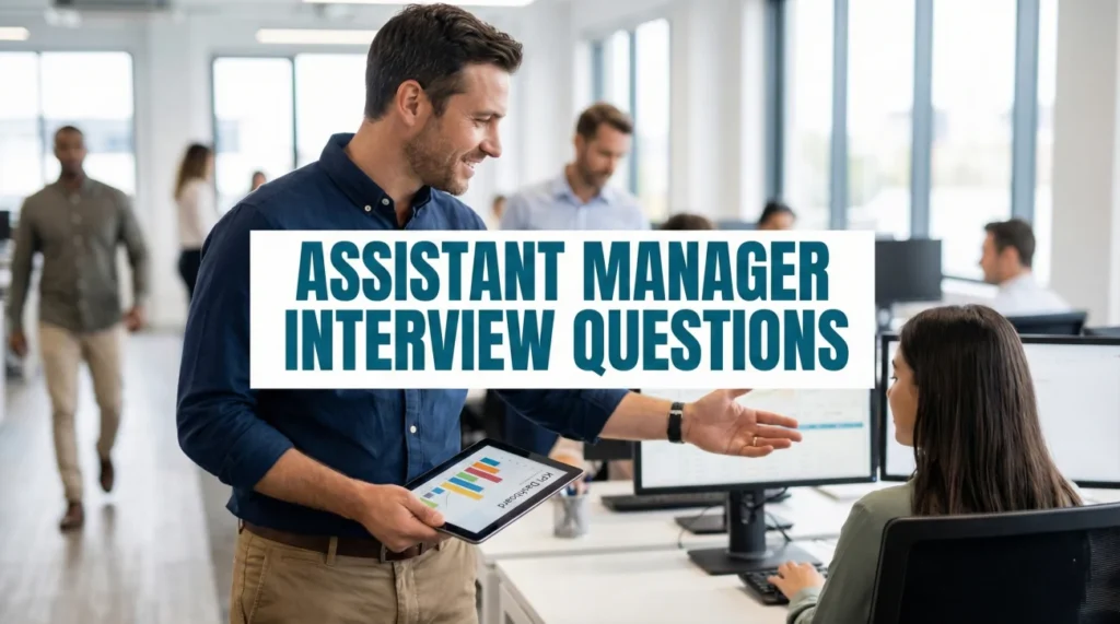 Assistant Manager Interview Questions