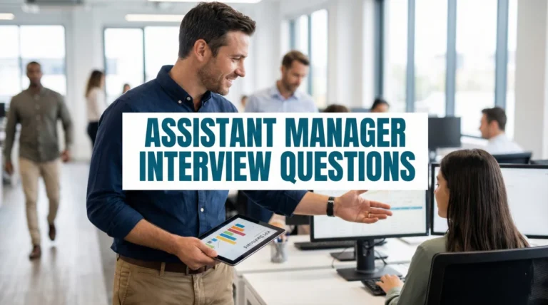 Assistant Manager Interview Questions (Training & Support)