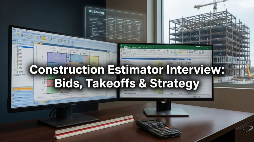 Construction Estimator Interview Questions
