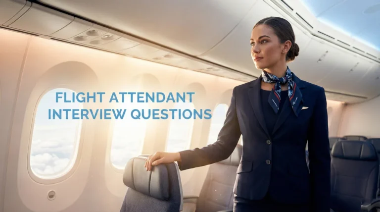 Flight Attendant Interview Questions (Safety Protocols & Service)
