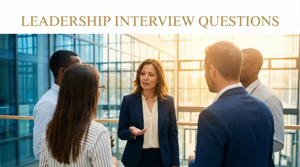 Leadership Interview Questions