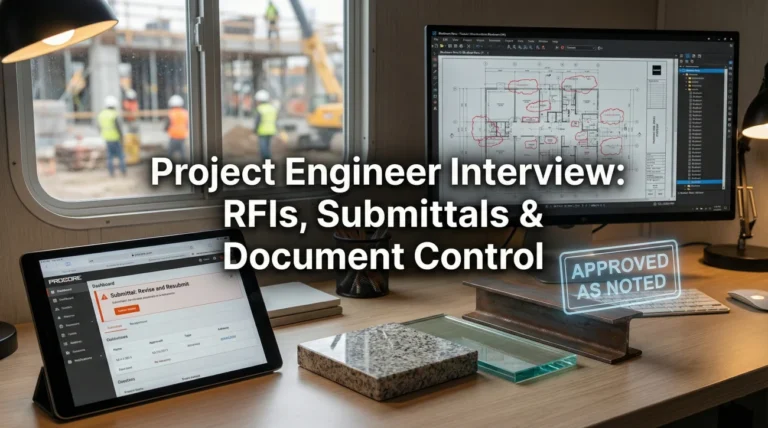 Project Engineer Interview Questions (RFIs & Submittals)