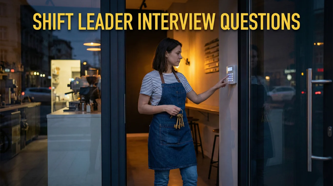 Shift Leader Interview Questions