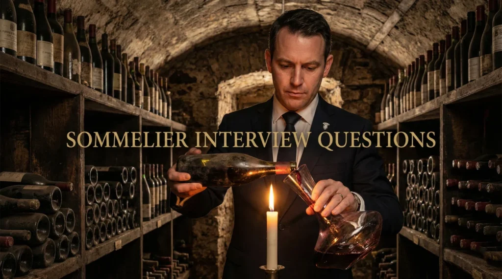 Sommelier Interview Questions (Wine Pairing & Service) 1 Sommelier Interview Questions