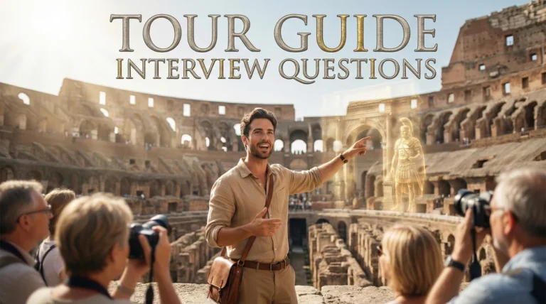 Tour Guide Interview Questions (Public Speaking & History)