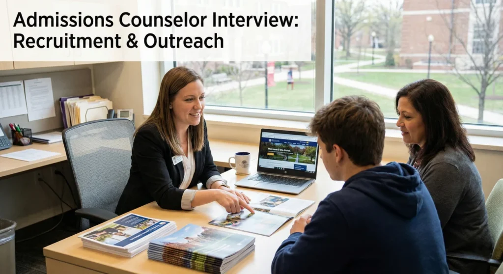 Admissions Counselor Interview Questions