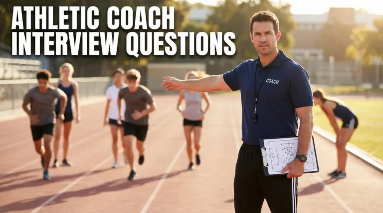 Athletic Coach Interview Questions (Training & Motivation)