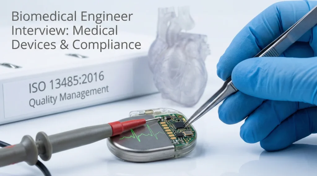 Biomedical Engineer Interview Questions (Medical Devices & Compliance) 1 Biomedical Engineer Interview Questions
