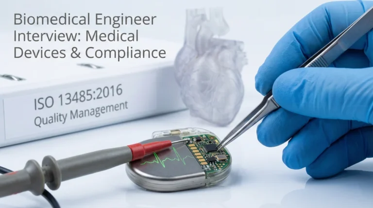 Biomedical Engineer Interview Questions (Medical Devices & Compliance)