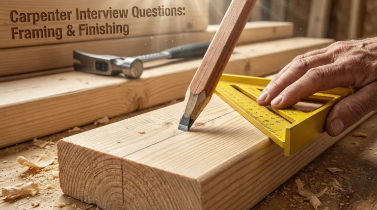 Carpenter Interview Questions (Framing & Finishing)