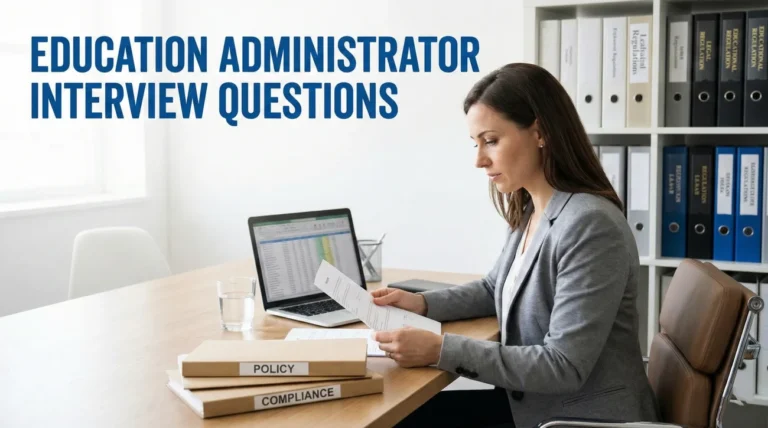 Education Administrator Interview Questions (Policy & Compliance)