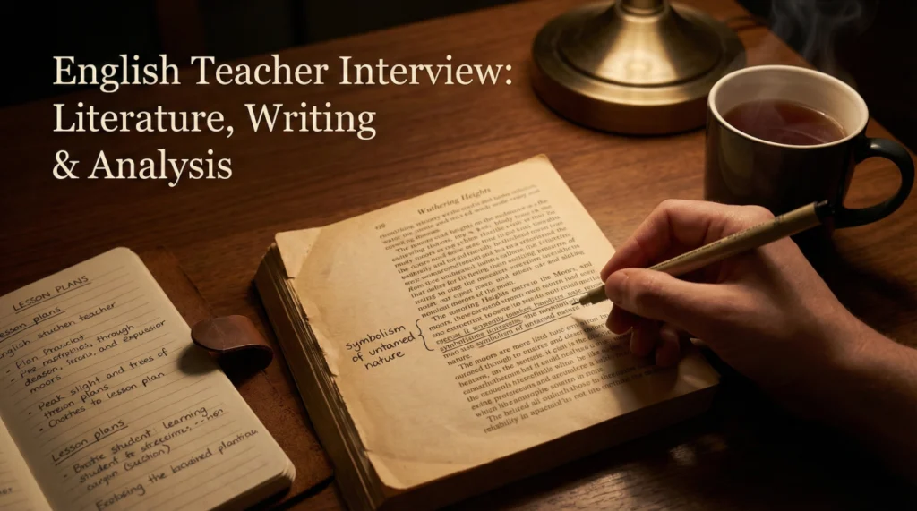 English Teacher Interview Questions