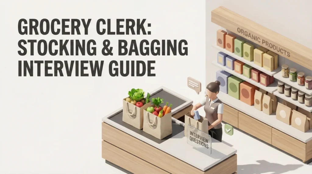 Grocery Store Clerk Interview Questions