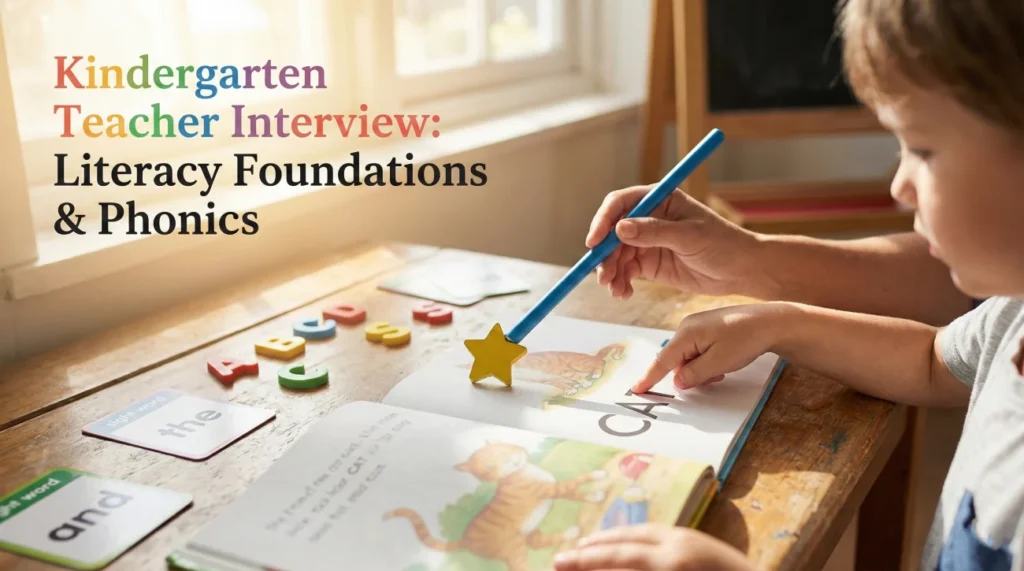Kindergarten Teacher Interview Questions