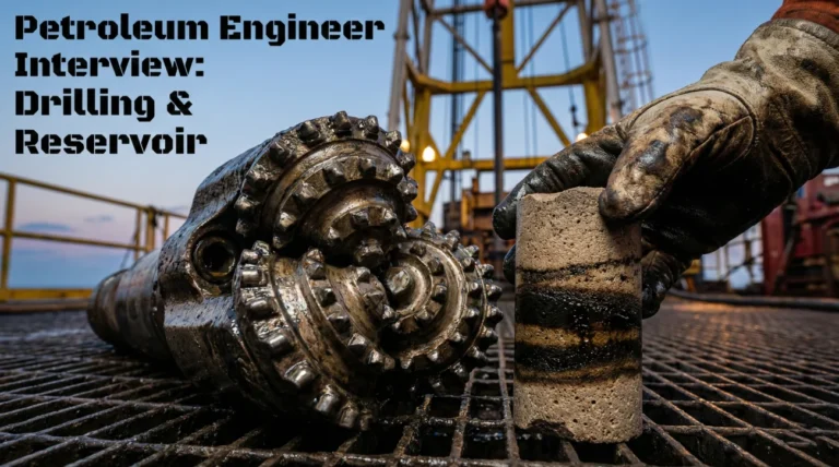 Petroleum Engineer Interview Questions (Drilling & Reservoir)