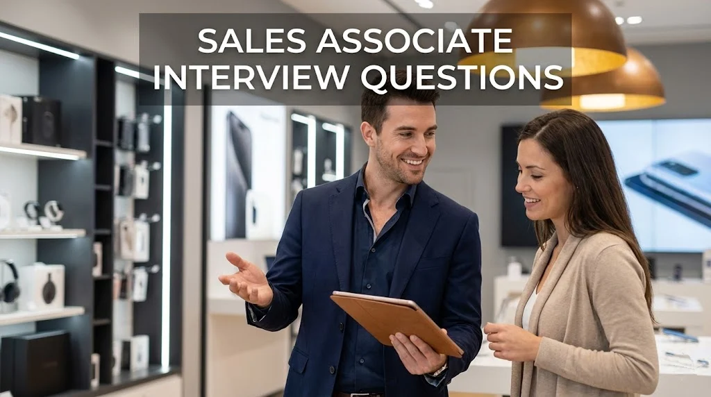 Sales Associate Interview Questions