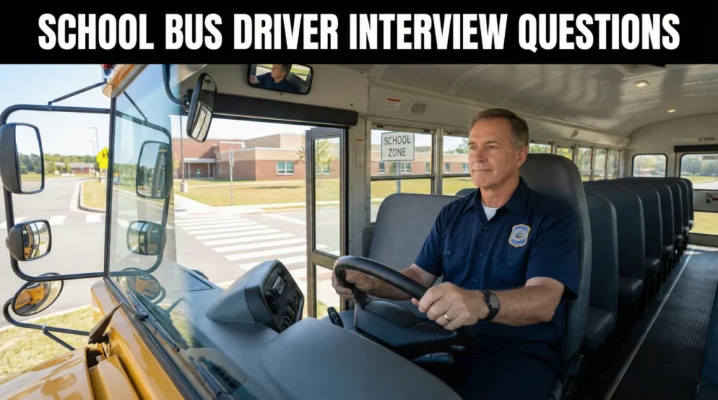 School Bus Driver Interview Questions