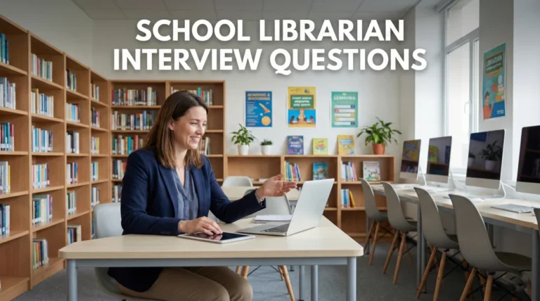 School Librarian Interview Questions (Information & Digital Literacy)