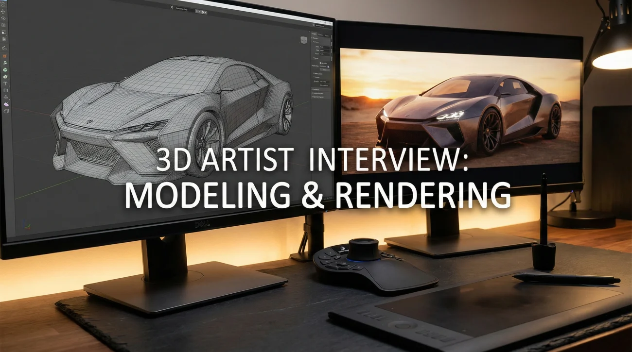 3d Artist Interview Questions