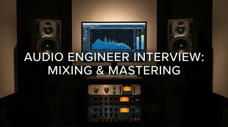 Audio Engineer Interview Questions (Mixing & Mastering)