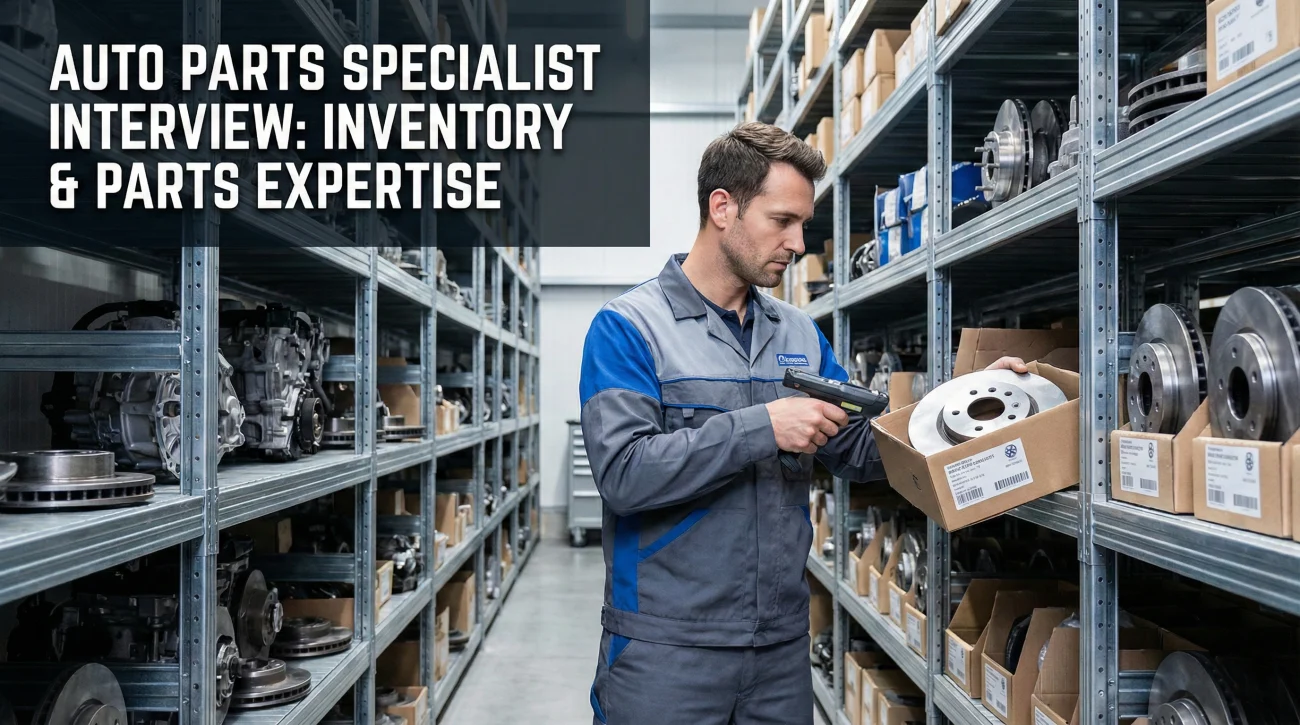 Auto Parts Specialist Interview Questions