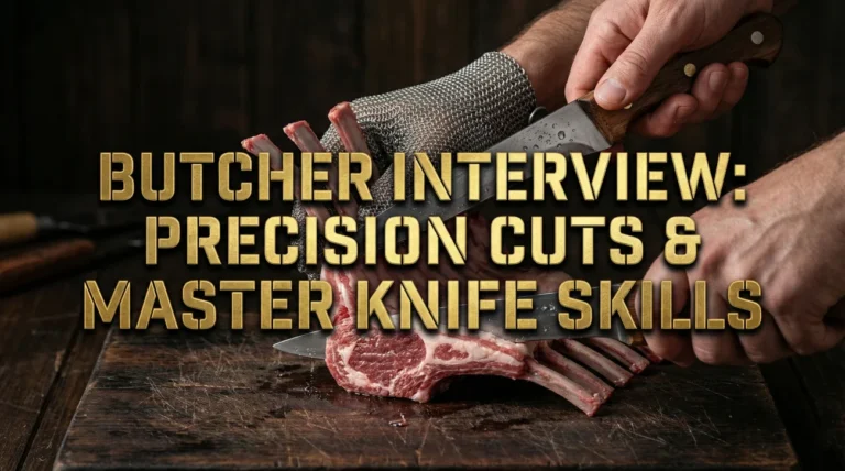 Butcher Interview Questions (Knife Skills & Cuts)
