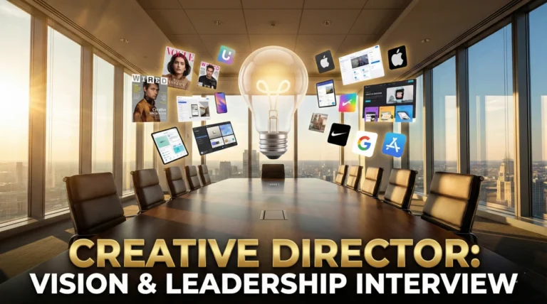 Creative Director Interview Questions (Vision & Leadership)