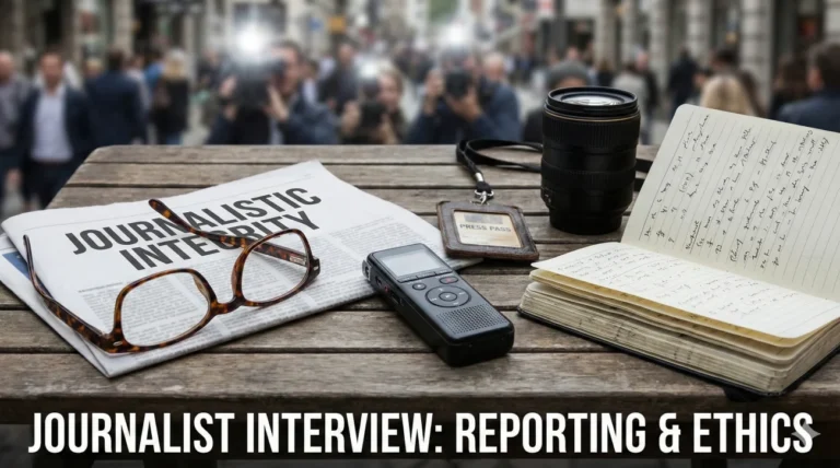 Journalist Interview Questions (Reporting & Ethics)