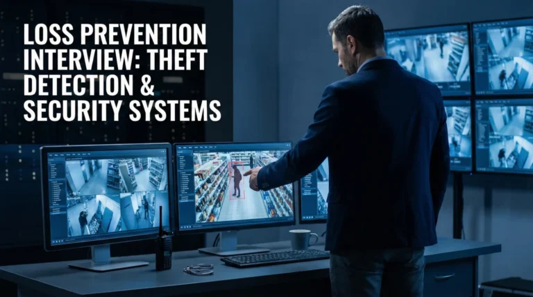 Loss Prevention Officer Interview Questions (Theft & Security)