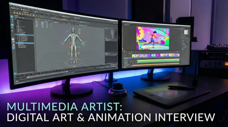 Multimedia Artist Interview Questions (Digital Art & Animation)