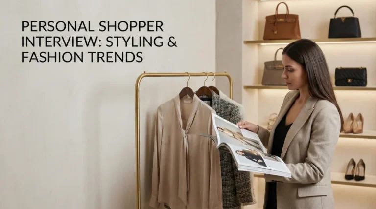 Personal Shopper Interview Questions (Styling & Trends)