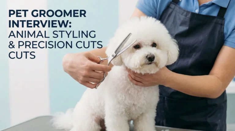 Pet Groomer Interview Questions (Animal Styling)