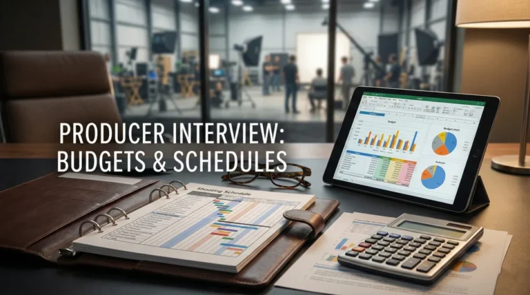 Producer Interview Questions (Budgets & Schedules)