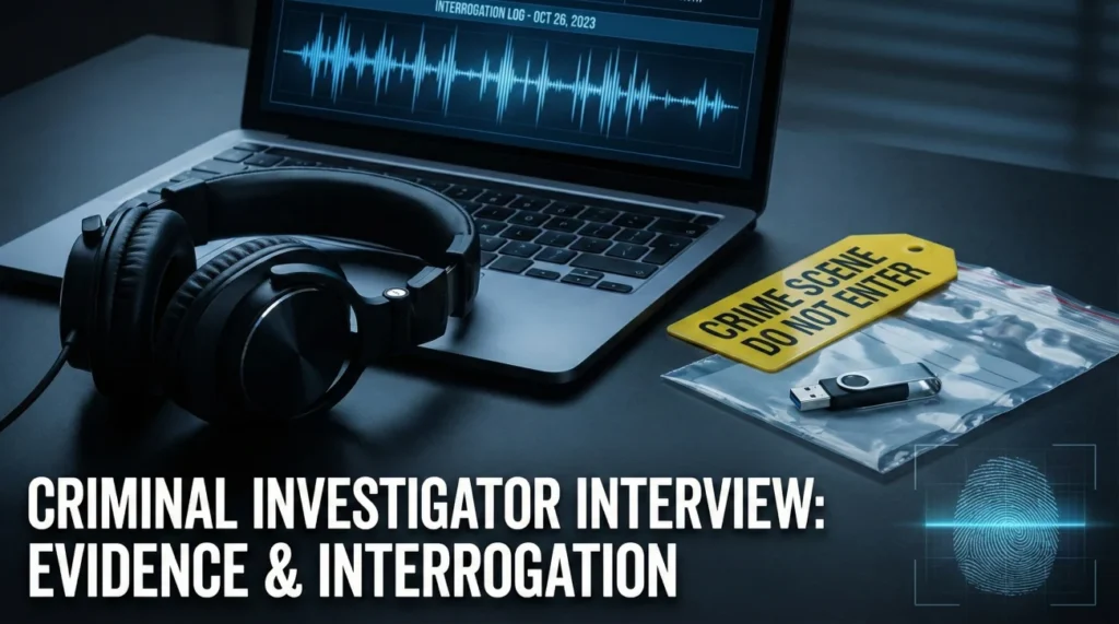Criminal Investigator Interview Questions