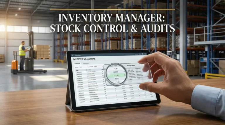 Inventory Manager Interview Questions (Stock Control & Audits Guide)