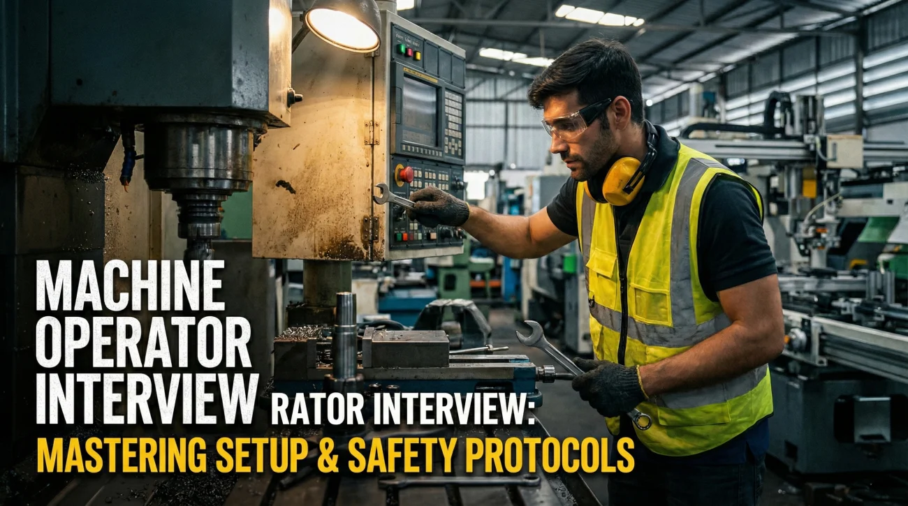 Machine Operator Interview Questions