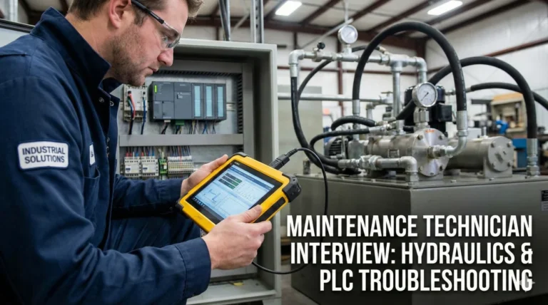 Maintenance Technician Interview Questions (Hydraulics & PLC)