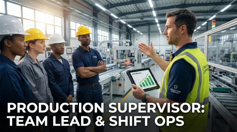 Production Supervisor Interview Questions (Team Lead & Shift Ops)