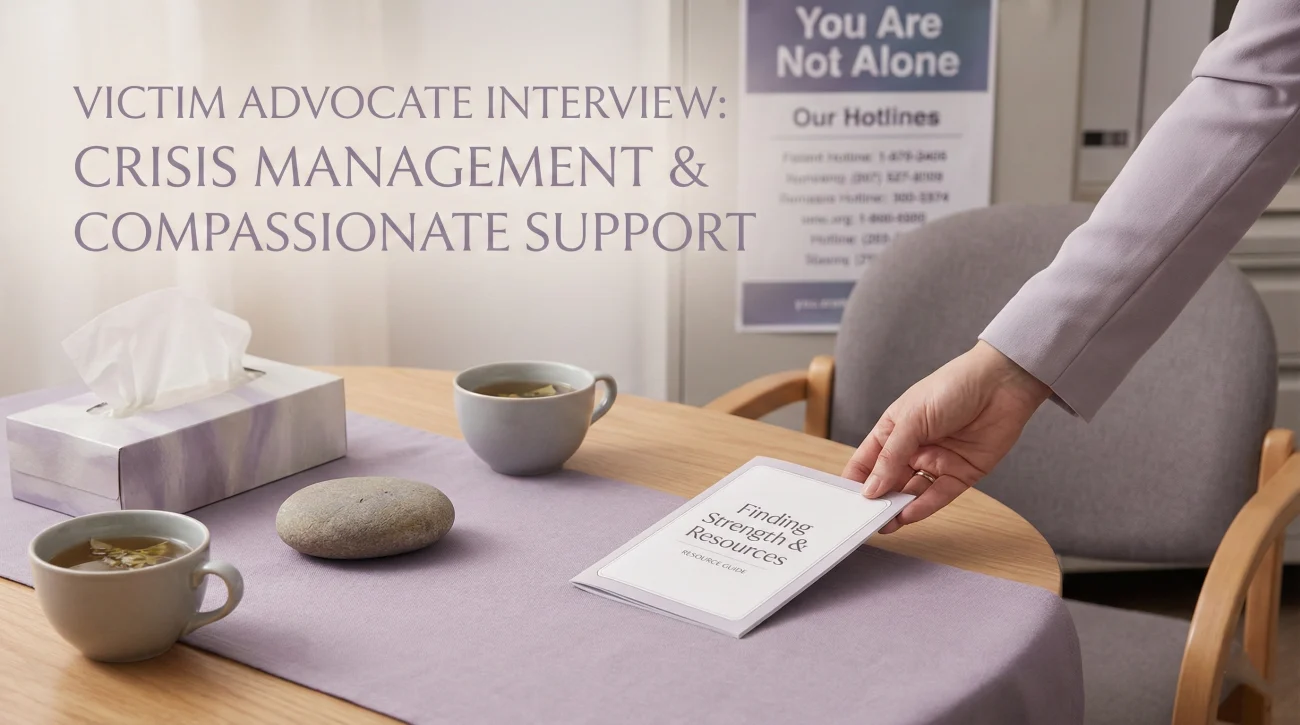 Victim Advocate Interview Questions