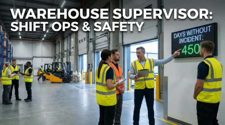 Warehouse Supervisor Interview Questions (Shift Ops & Safety Guide)