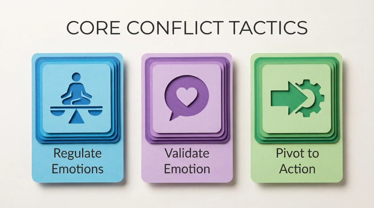 3 Core Tactics For Conflict Resolution