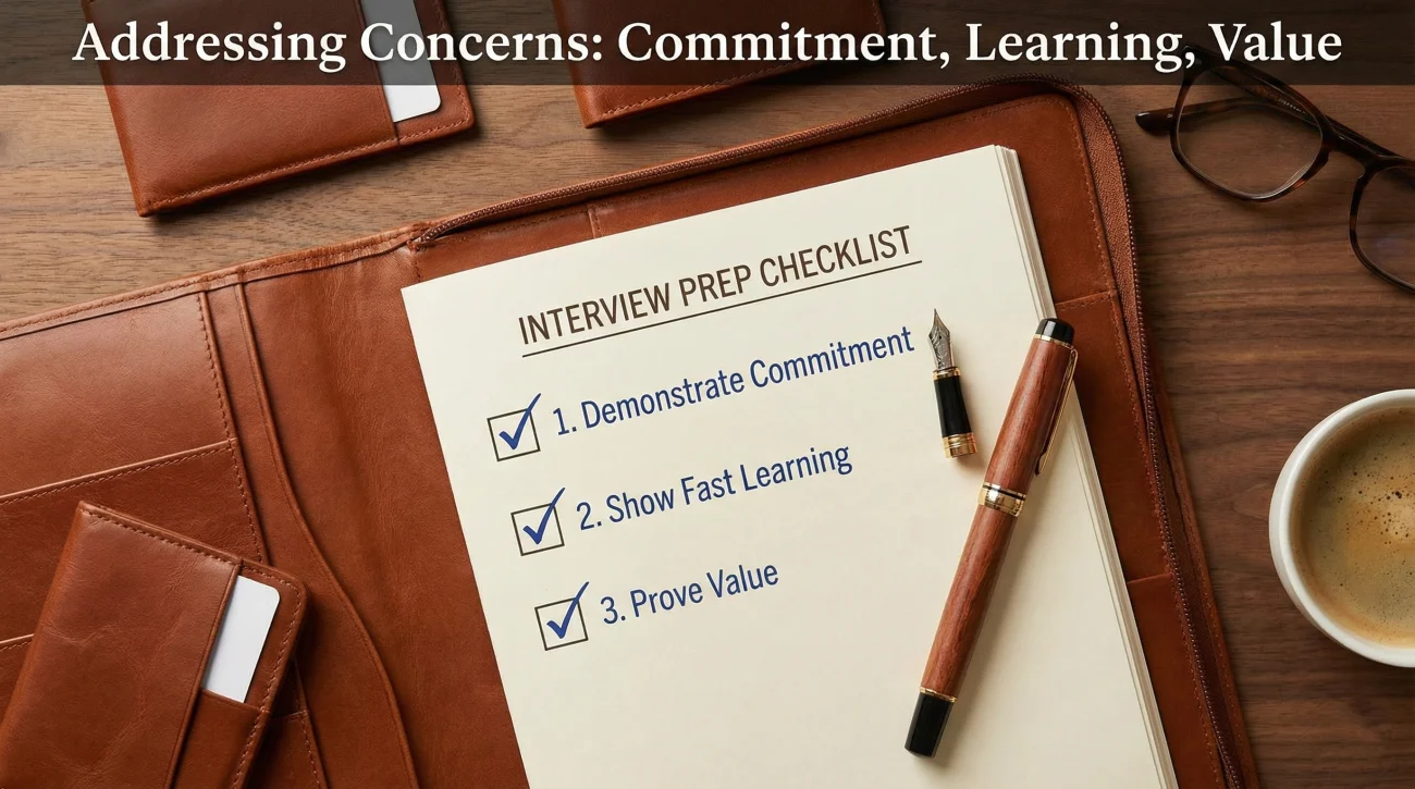 Addressing Career Change Concerns Checklist
