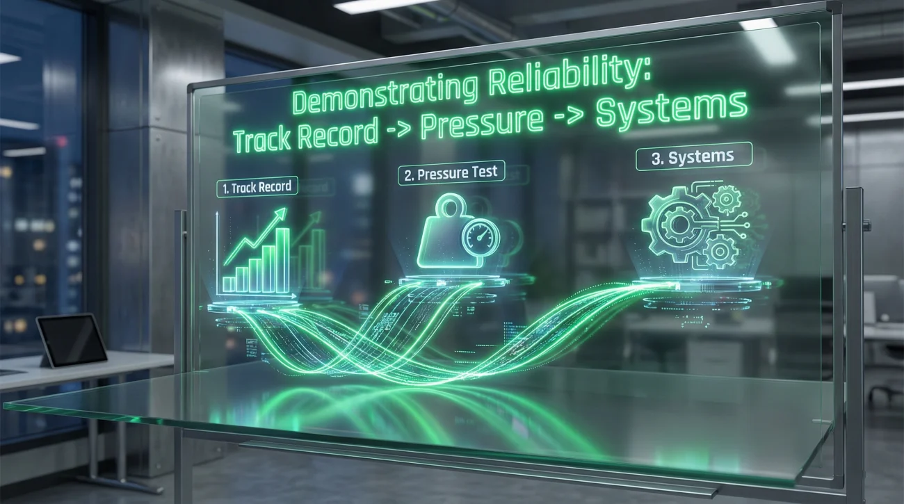 Demonstrating Reliability In Interviews Strategy