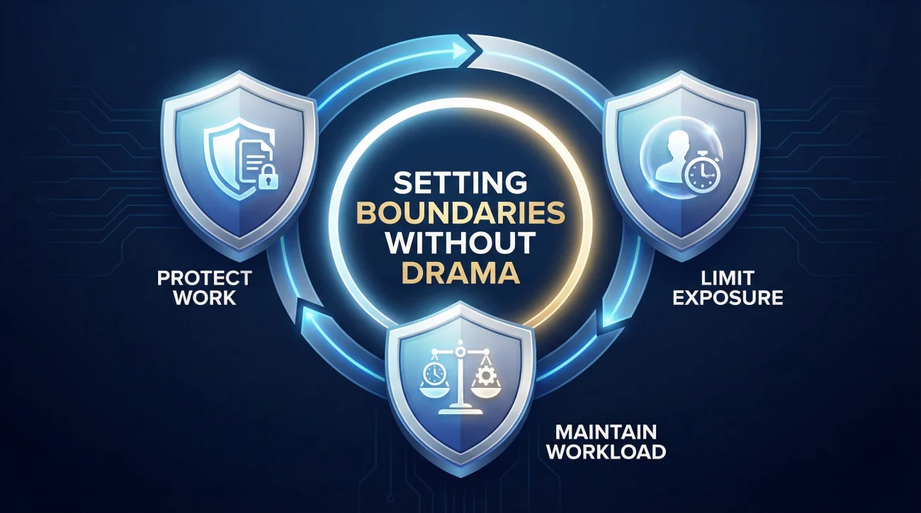 Effective Professional Boundaries For Managing Challenging Workplace Relationships